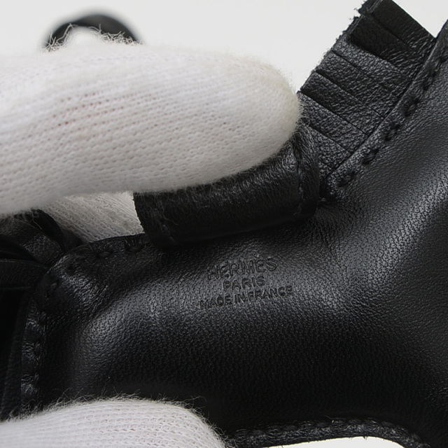 エルメス ロデオPM バッグチャーム ソーブラック Z刻印 HERMES