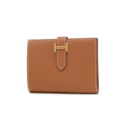 エルメス　HERMES べアン　オレンジ　⬜︎H刻印　長財布 HERMES エルメス 長財布 ベアンクラシック オレンジ/ゴールド