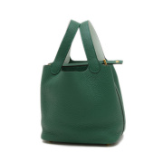 エルメス ピコタンロック PM 18 エクラ トリヨン ヴェールモワイアン