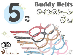 5号サイズ ラインストーン付き BUDDY BELTS バディーベルト
