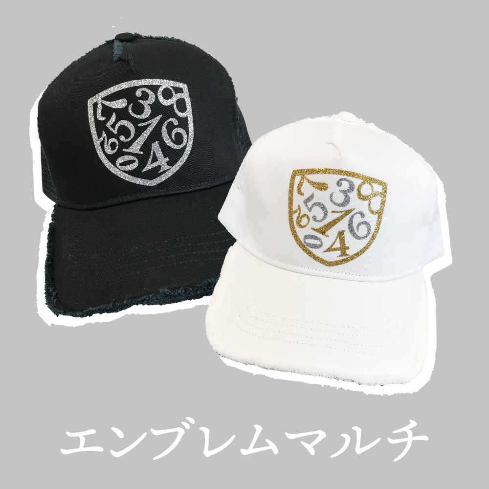 【BRINIKE】グリッターキャップ◆エンブレムマルチ