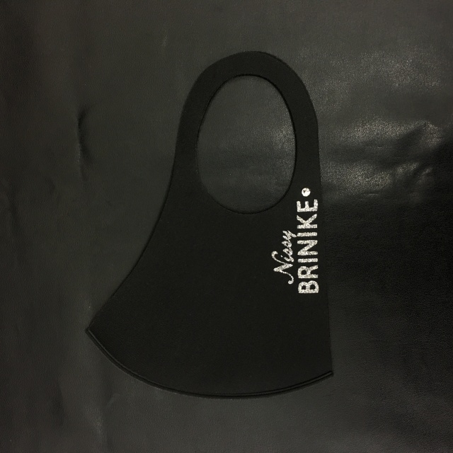 【BRINIKE】デザインファッションマスク◆ネーム入れ【オーダーメイド】