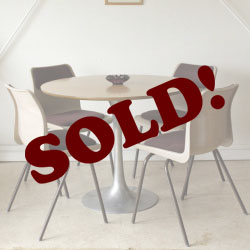 チューリップテーブル・ダイニングテーブル・Arkana・ビンテージ・アンティーク