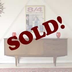 Jeｎｔique(ジェンティーク）製ビンテージチーク・サイドボード/アンティーク家具