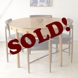 マッキントッシュ・ダイニングテーブル・チーク・エクステンション・ビンテージ・北欧・ミッドセンチュリー