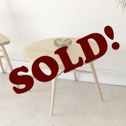 アーコール・ERCOL・コーヒーテーブル・ドロップリーフ・ナチュラル・無垢・ビンテージ・アンティーク・北欧