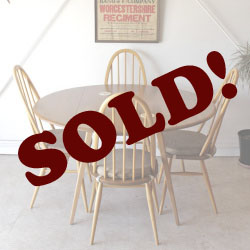 アーコール・ERCOL・ダイニングテーブル・バタフライ・ドロップリーフ・ビンテージ・アンティーク