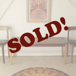 コーヒーテーブル・チーク・ビンテージ・アンティーク・北欧