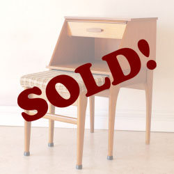 テレフォンテーブル・スツール・ビンテージ・アンティーク・レトロ・イギリス