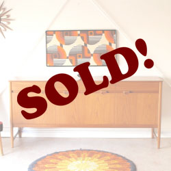 ネイサン・サイドボード・チーク・ビンテージ・ミッドセンチュリー