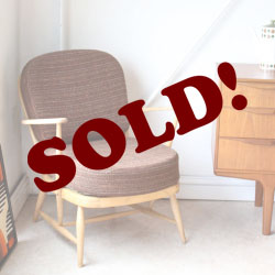 アーコール・ERCOL・１シーター・ソファ・椅子
