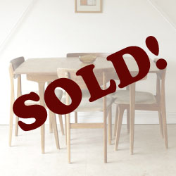 イギリス・ダイニングテーブル・エクステンション・ビンテージ・アンティーク・ブロカント・レトロ