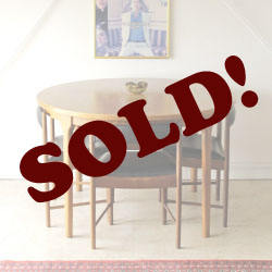 マッキントッシュ・ダイニングテーブル・チーク・エクステンション・ビンテージ・北欧・ミッドセンチュリー