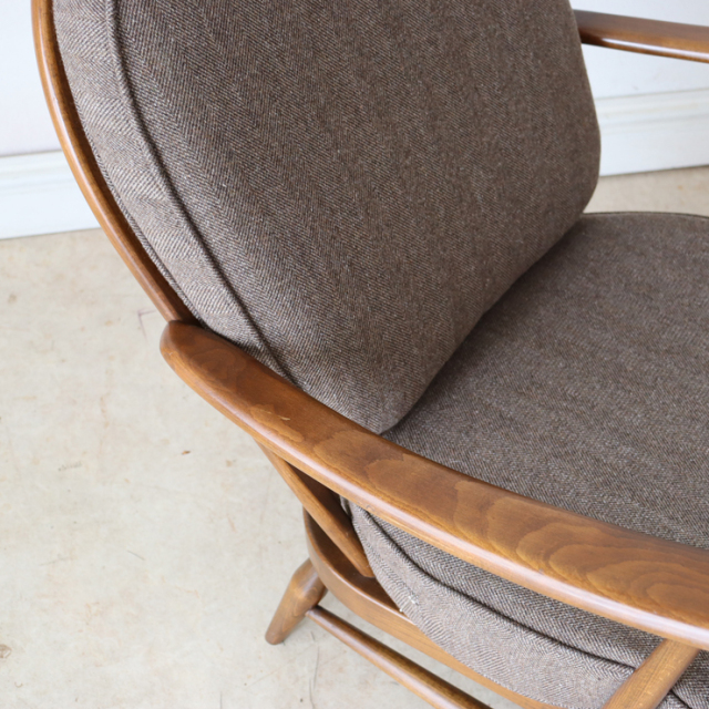 アーコール（ERCOL）イージーチェア・1シーター 日本が世界に誇る尾州