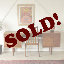 イギリス・デスク・机・オースティンスイート・Austinsuite・ビンテージ・アンティーク・ミッドセンチュリー・北欧