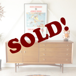 ミッドセンチュリー・ビンテージ・サイドボード・トーラ・USA/中古家具