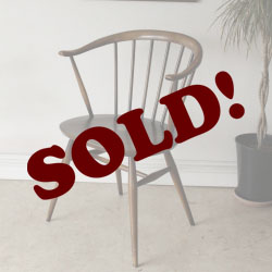 アーコール・カウホーンチェア・一人掛け・チェア・アンティーク・ビンテージ