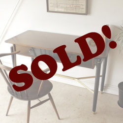 ジープラン・G-plan・デスク・ブラック＆トーラ・ミッドセンチュリー・机・ビンテージ・ユーズド