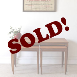 ビンテージMcintoshマッキントッシュ製ネストテーブル・コーヒーテーブル/アンティーク輸入家具チーク北欧ミッドセンチュリー