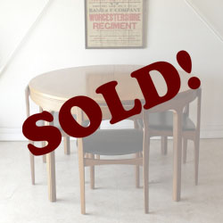 Nathanネイサン・ダイニングテーブル・エクステンション【チーク】【伸張】イギリス製ビンテージ家具北欧デザイン輸入アンティーク