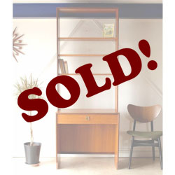 デスク・ジープラン・チーク・ビンテージ・アンティーク・北欧