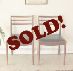 ジープラン・ダイニングチェア・２脚セット・ビンテージ・チーク・北欧・アンティーク