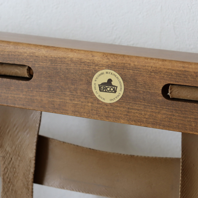 アーコール（ERCOL）製ビンテージのスツール・オットマンのロゴ
