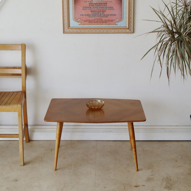 ビンテージ☆幸運を掴む「クロウ＆ボール」脚 コーヒーテーブル  