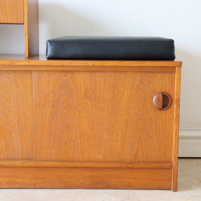 【アンティーク】木製 テレフォンベンチ テーブル 小物入れ付き ビンテージ アンティーク】木製 テレフォンベンチ テーブル 小物入れ付き