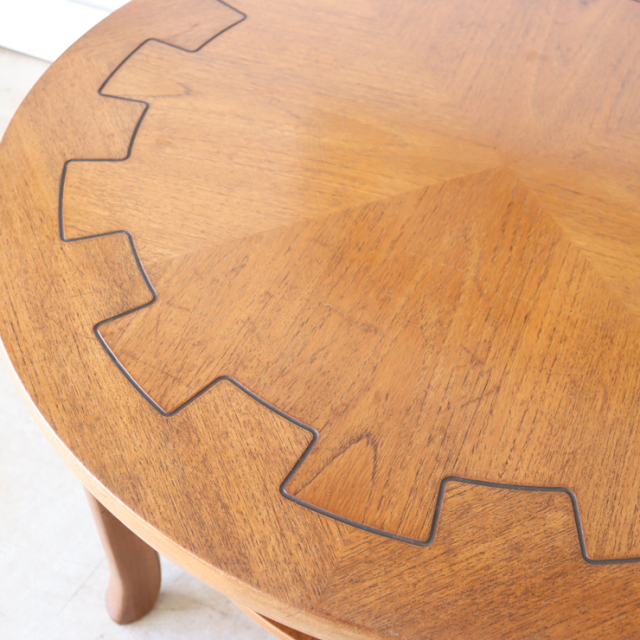 ネイサン（NATHAN）製ビンテージのコーヒーテーブルの模様