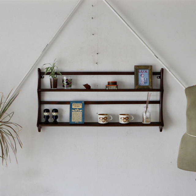 アーコール（ERCOL）製ビンテージのウォールラック