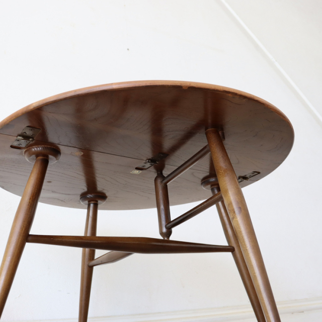 アーコール（ERCOL）ドロップリーフコーヒーテーブル【ブラウン】【美