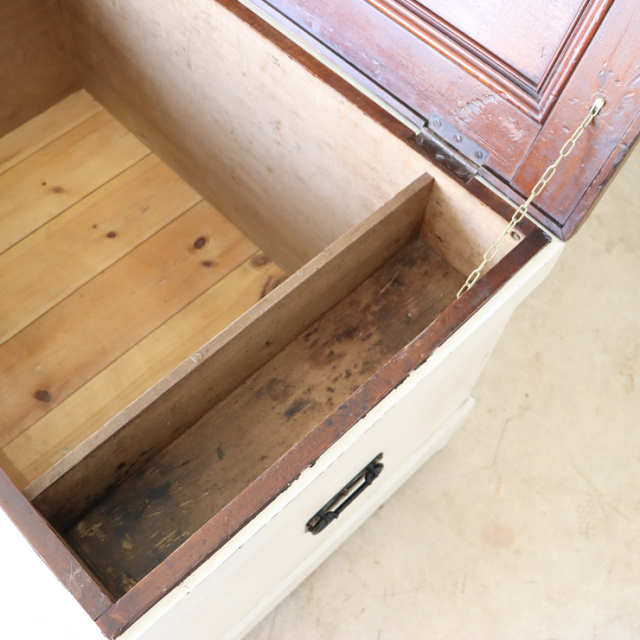 イギリスアンティークウッドボックス イギリス アンティーク ウッドボックス 装飾 小さな木箱 脚付き