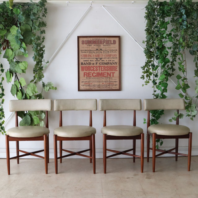 G-planジープラン・フレスコ【チーク】ダイニングチェア4脚セット 商品