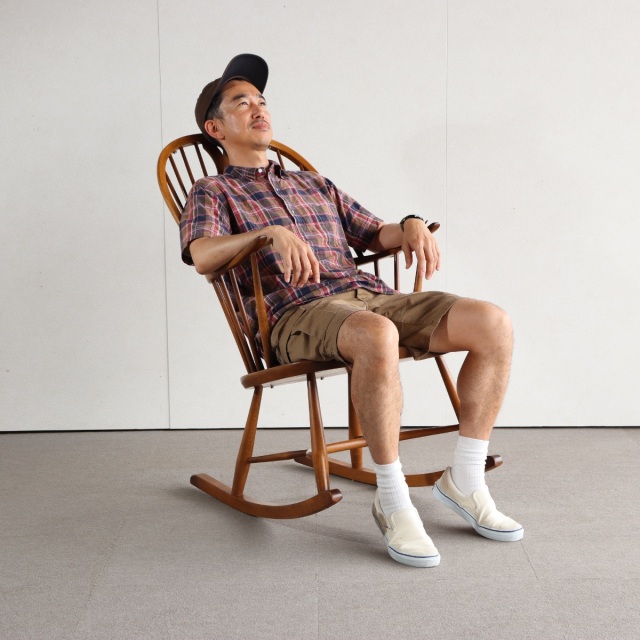ERCOL SWAN BACK ROCKING CHAIR　商品番号26149