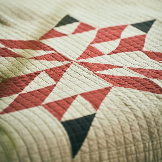 Basshu】 Patchwork Quilt Cover / BEIGE 商品番号【888017】