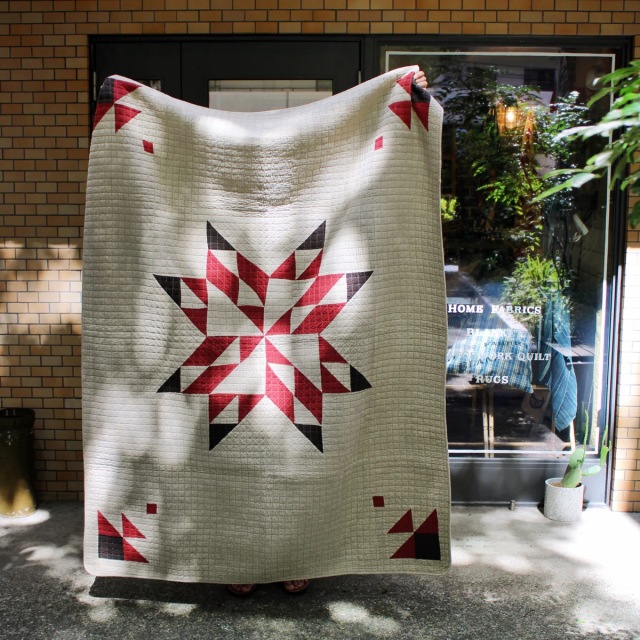 Basshu】 Patchwork Quilt Cover / BEIGE 商品番号【888017】