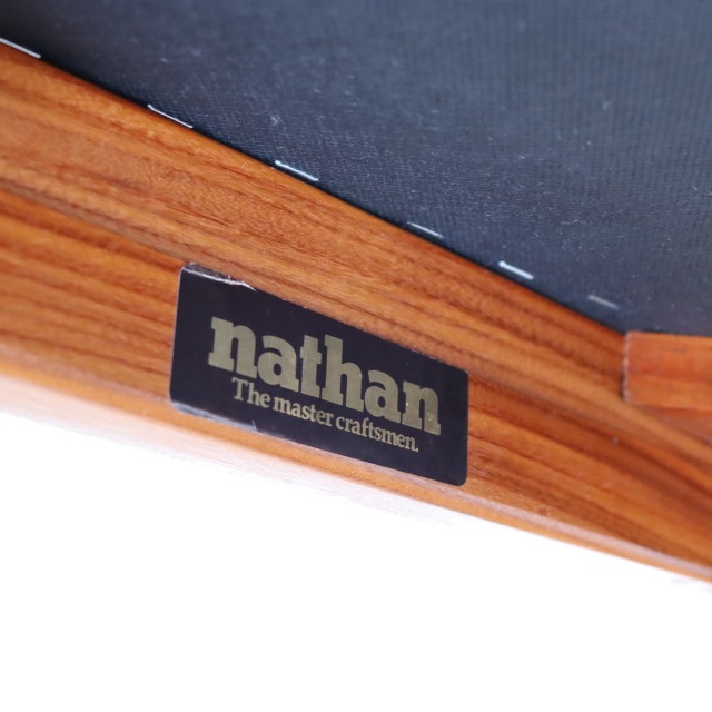 ネイサンNATHANのヴィンテージのダイニングチェア。チーク材。