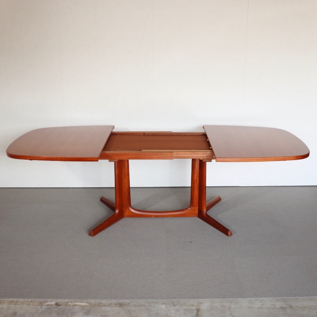 北欧 デンマーク ヴィンテージ gudme チーク エクステンション