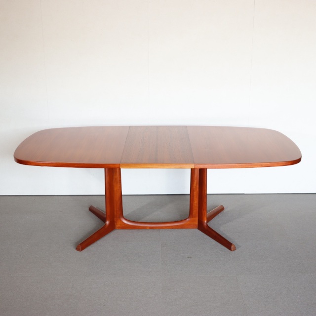 送料込み】【最後の晩餐できます】 デンマーク製チーク材のダイニング