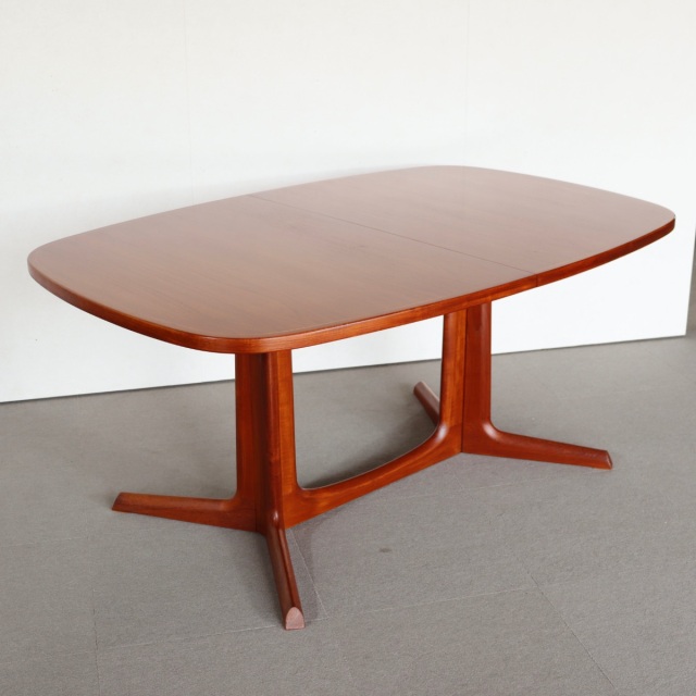 送料込み】【最後の晩餐できます】 デンマーク製チーク材のダイニング