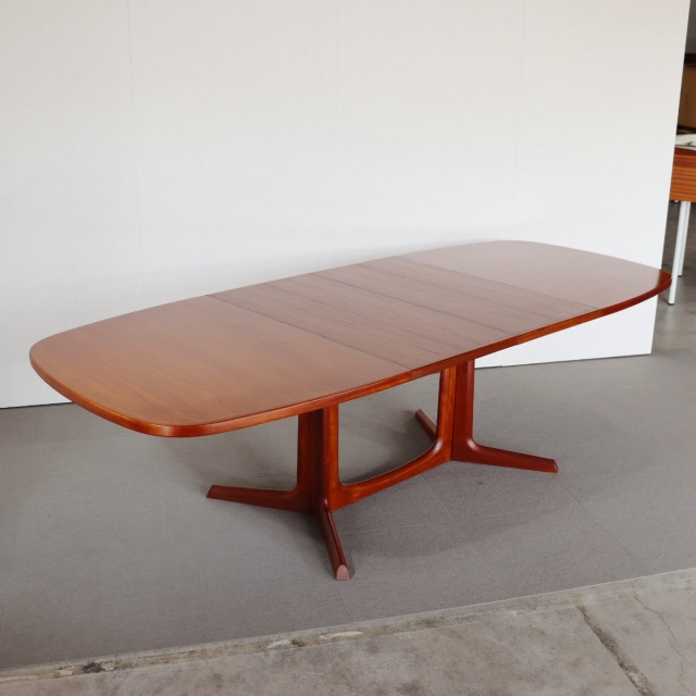 送料込み】【最後の晩餐できます】 デンマーク製チーク材のダイニング