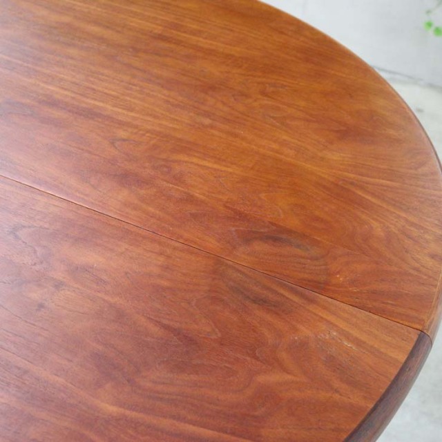 チーク材の円形のエクステンション可能なテーブル、23125