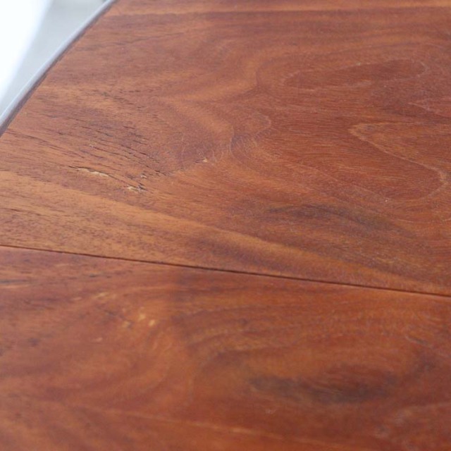 チーク材の円形のエクステンション可能なテーブル、23125