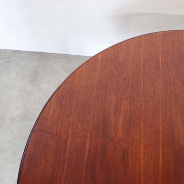 チーク材の円形のエクステンション可能なテーブル、23125