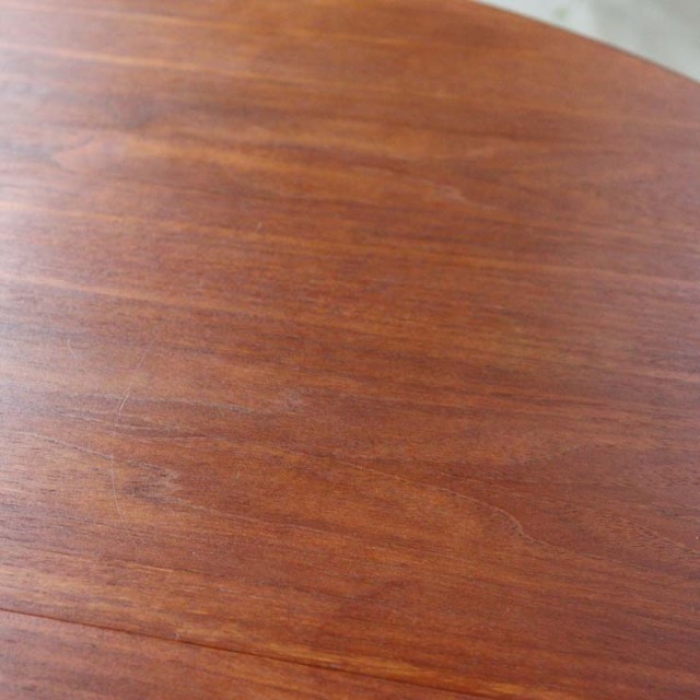 チーク材の円形のエクステンション可能なテーブル、23125