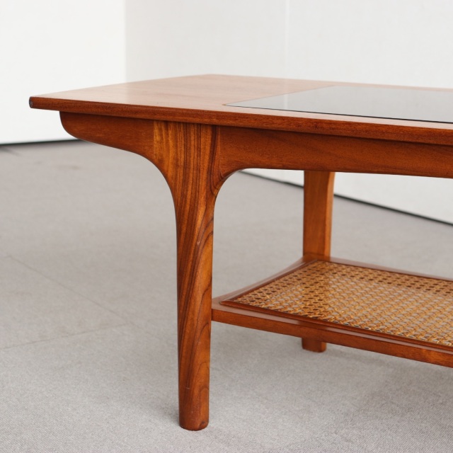 英国ヴィンテージのチーク材のコーヒーテーブル