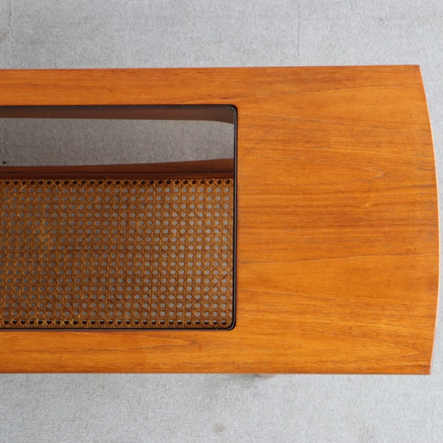 英国ヴィンテージのチーク材のコーヒーテーブル