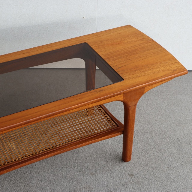 英国ヴィンテージのチーク材のコーヒーテーブル