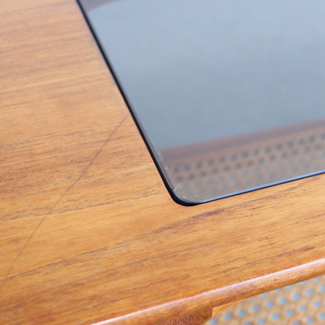 英国ヴィンテージのチーク材のコーヒーテーブル